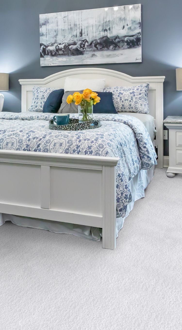 soft carpet flooring in bedroom